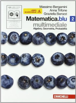 matematica blu 2 algebra +dvd fc17