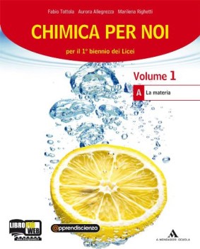 chimica per noi - volume a