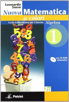 nuova mat.colori alg.1 + quad + cd