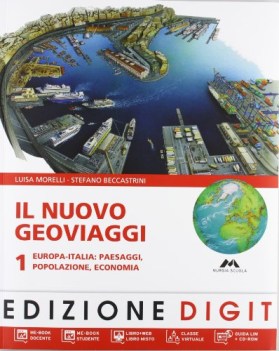 nuovo geoviaggi 1 + atlante 1 +cdrom