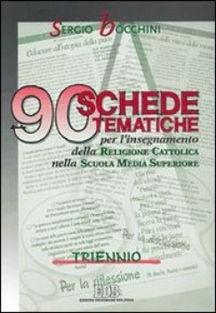 90 schede tematiche, rel. x tr.