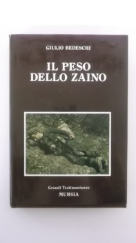 peso dello zaino