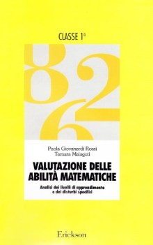 valutazione delle abilit+ matematiche. 1 classe