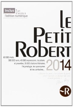 petit robert 2014 (monolingua francese)