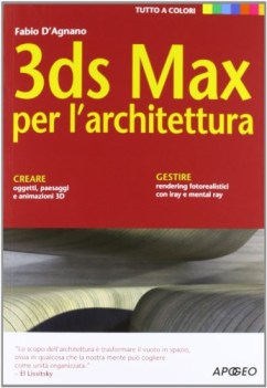 3ds max per l\'architettura