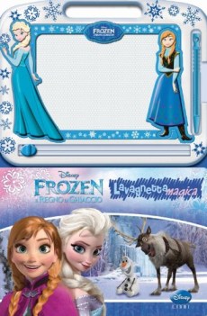 frozen il regno di ghiaccio + lavagnetta magica