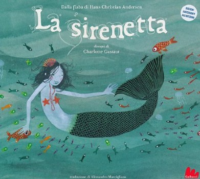 sirenetta dalla fiaba di Christian andersen