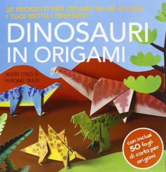 dinosauri in origami