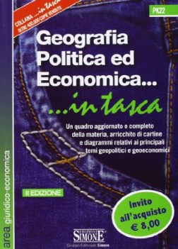 geografia politica ed economica (in tasca)