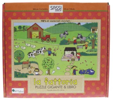 fattoria (puzzle gigante&amp;libro)