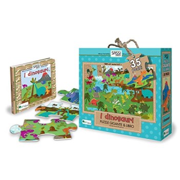 dinosauri (puzzle gigante&amp;libro)