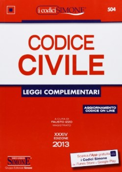 codice civile 2013 e leggi complemetari