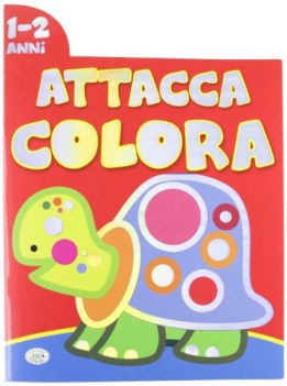 attacca colora 1-2 anni