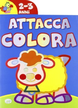 attacca colora 2-3 anni