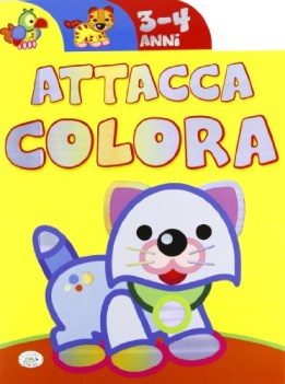 attacca colora 3-4 anni