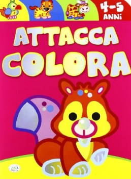 attacca colora 4-5 anni