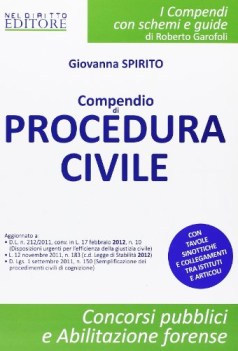 COMPENDIO DI PROCEDURA CIVILE