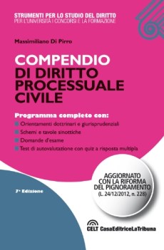 compendio di diritto processuale civile