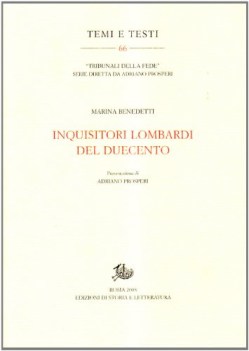 inquisitori lombardi del duecento