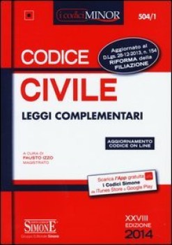 codice civile e leggi complementari (editio minor)