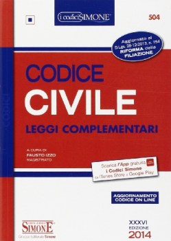 codice civile e leggi complementari 2014