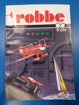 Robbe modellsport 92. catalogo modellismo radiocomandato. lingua tedesco