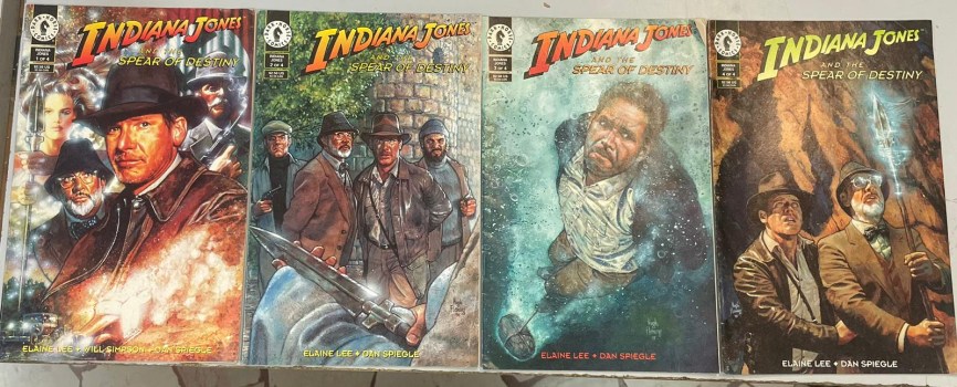 indiana jones and the spear of destiny 4 VOLUMI (COMPLETA)