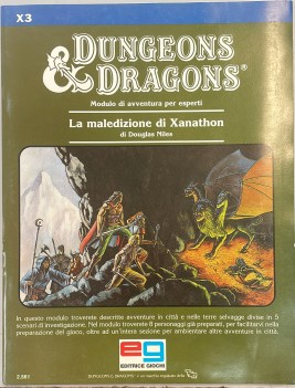 dungeons e dragons la maledizione di xanathon