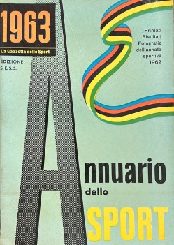 annuario dello sport 1963