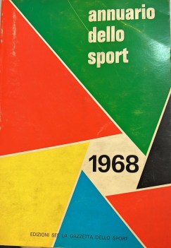 annuario dello sport 1968