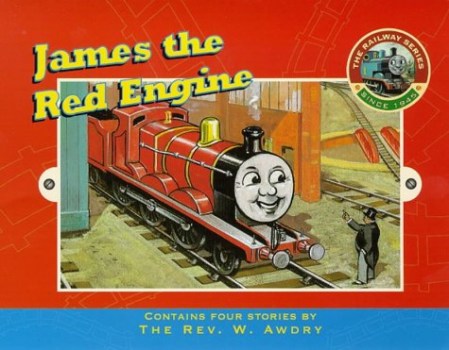 james the red engine. four stories. the railway series