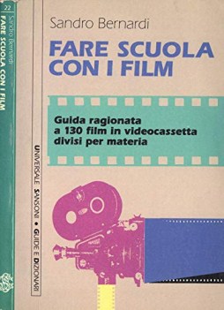 fare scuola con i film guida ragionata a 130 film in videocassetta divisi