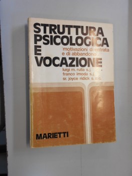 struttura psicologica e vocazione