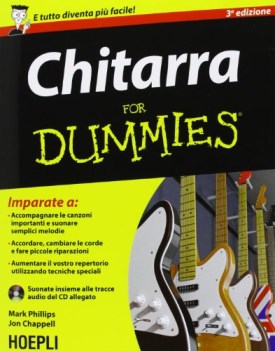 chitarra for dummies con cdrom