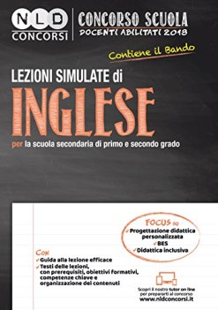 concorso scuola docenti abilitati 2018 lezioni simulate di inglese