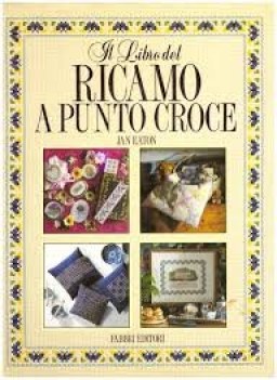 libro del ricamo a punto croce