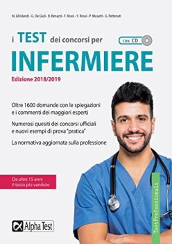 test dei concorsi per infermiere con cdrom