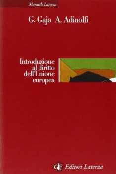 introduzione al diritto dell\'unione europea