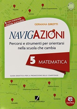 navigazioni matematica 5 + cdrom guida didattica