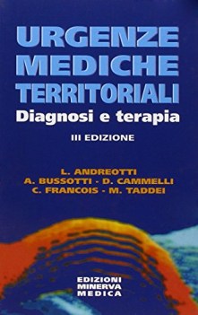 urgenze mediche territoriali diagnosi e terapia