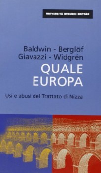 quale europa usi e abusi del trattato di nizza