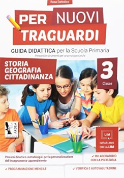 per nuovi traguardi 3 guida didattica STORIA GEOGRAFIA CITTADINANZA +cdrom