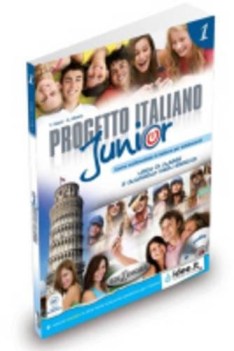 progetto italiano junior 1 libro dello studente +cdaudio