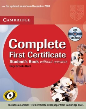 complete first certificate (st+wb nokey +cd + cdrom)