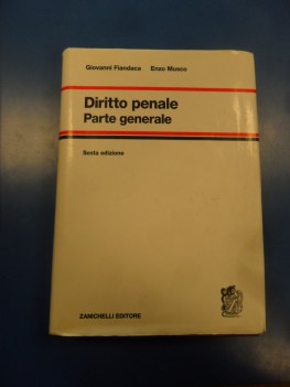 Diritto penale Parte generale