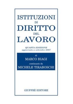 istituzioni di diritto del lavoro 4 ediz