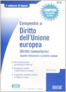 compendio di diritto dell\'unione europea (DIRITTO COMUNITARIO)