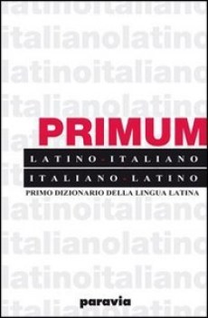 dizionario latino/ital./latino COMPATTO (primum)