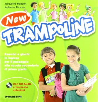 new trampoline + soluzioni + cd (dalla 5elem.)