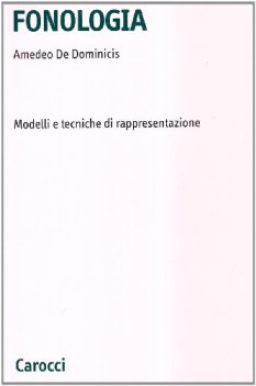 fonologia. modelli e tecniche di rappresentazione